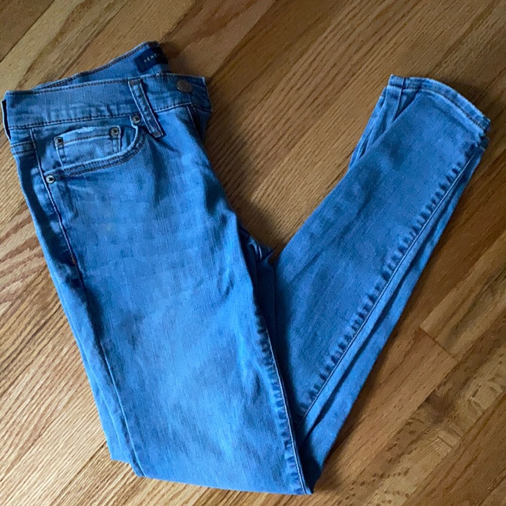 Aeropostale blue Jean-jeggings size 2 regular